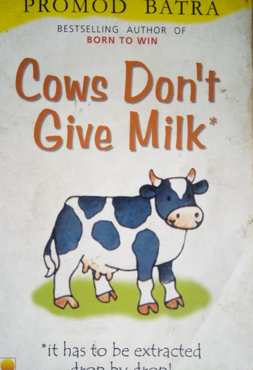 cows dont give milk